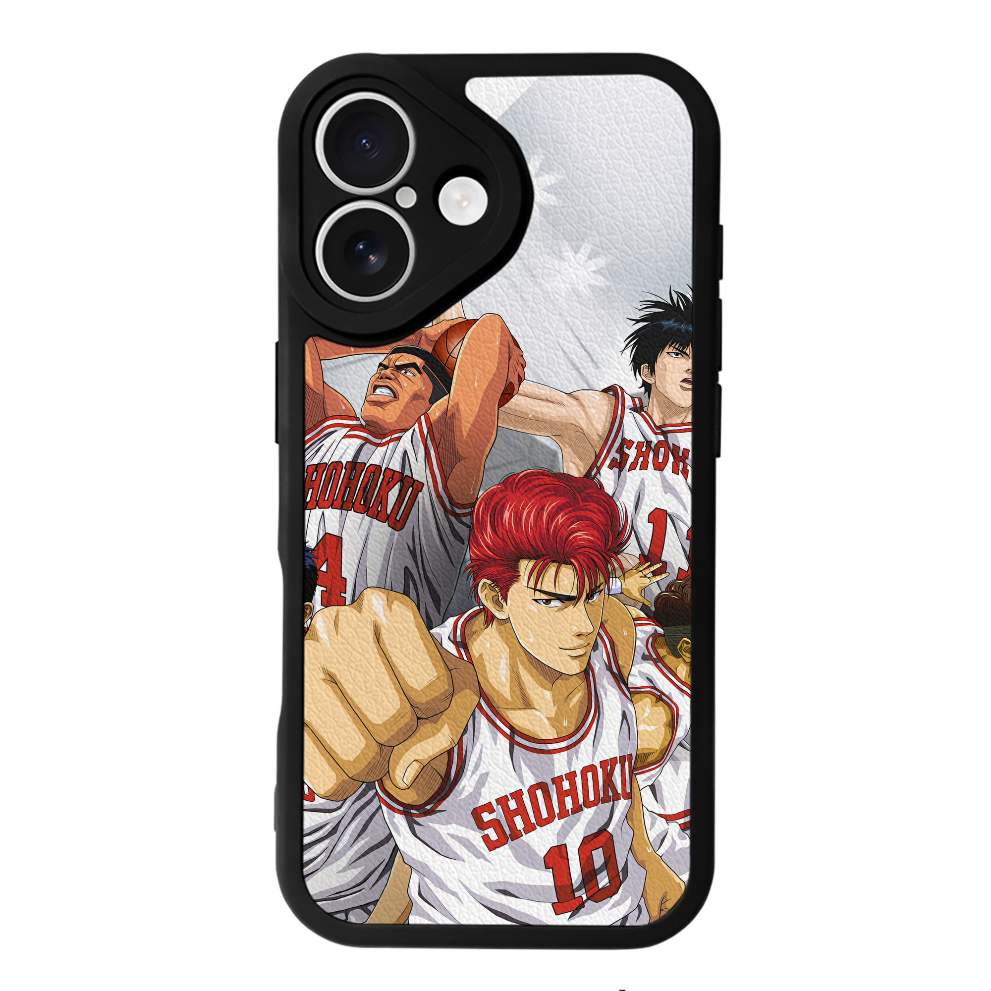 （画像用） SLAM DUNK／スラムダンク 【iPhone 16シリーズ対応】シリコンスマホケース（レザー調） 材質：シリコン